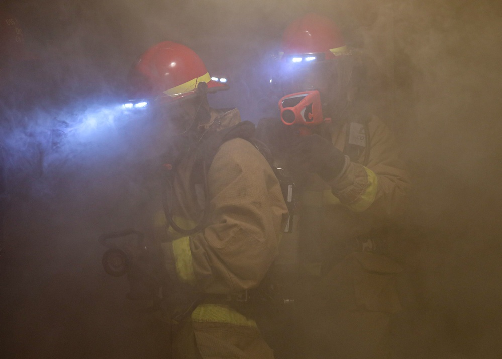 Sailors Participate in General Quarters Drill