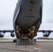 C-17 prepares to close ramp after loading firetruck