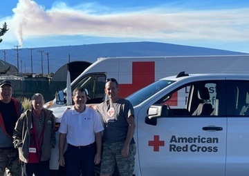 Hawaii County American Red Cross at Pohakuloa Training Area