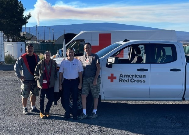 Hawaii County American Red Cross at Pohakuloa Training Area