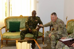 SETAF-AF Command Team visits Cote d'Ivoire