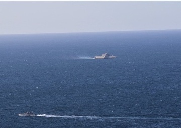 USS Jackson (LCS 6) Leads Manned-Unmanned Team During Steel Knight 23