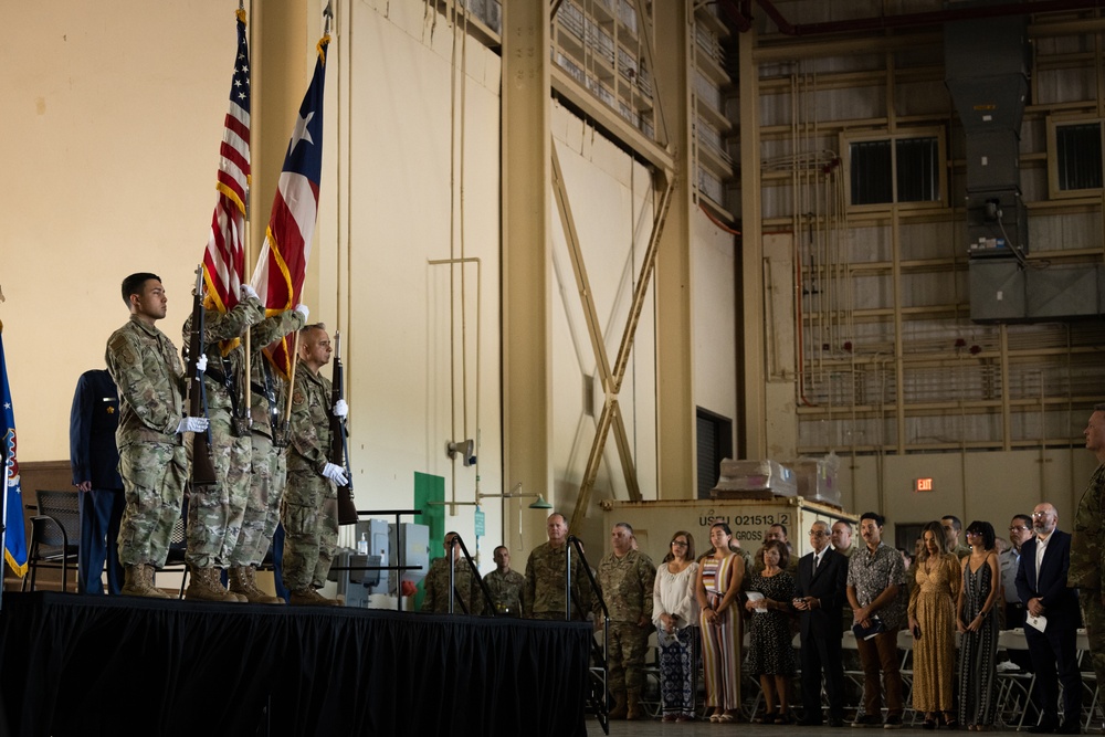 156th Wing Change of Command