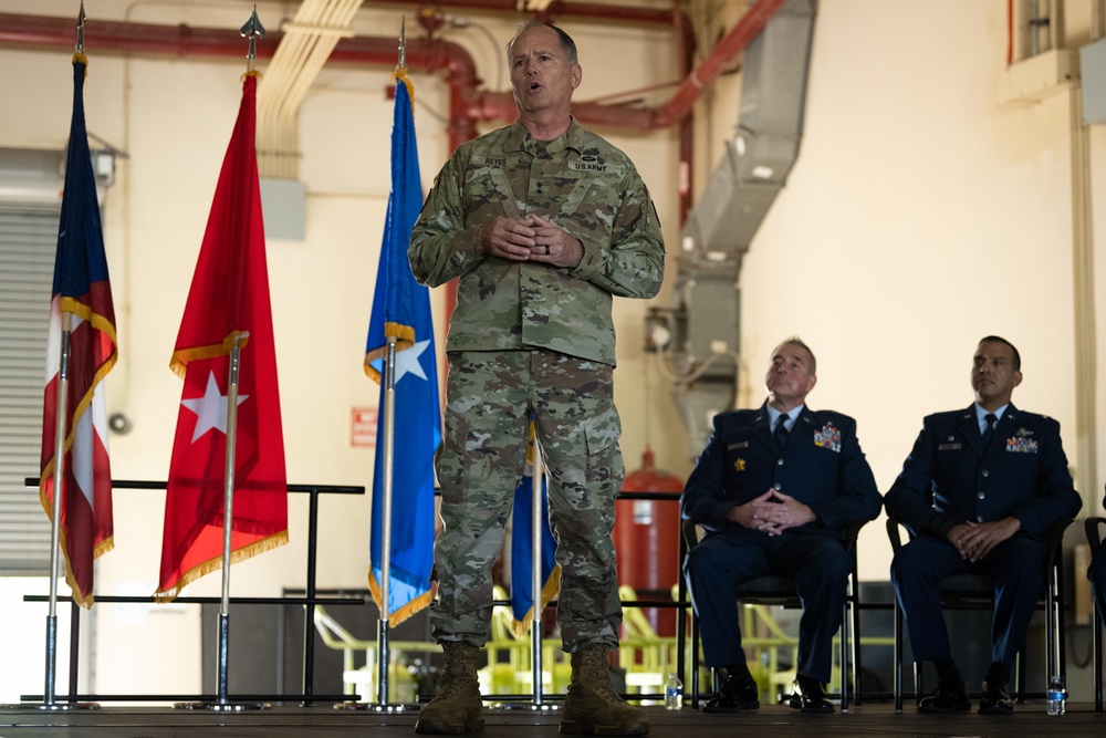 156th Wing Change of Command