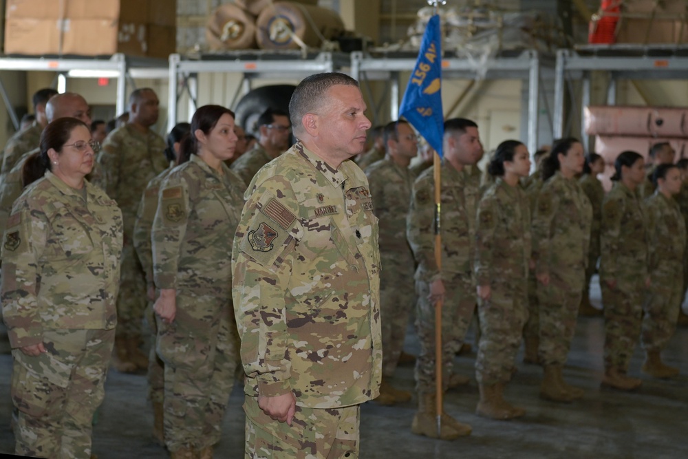 156th Wing Change of Command Ceremony