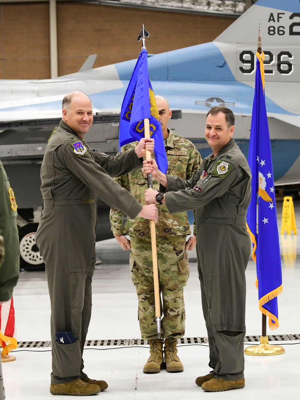 926th Operations Group Assumption of Command ceremony