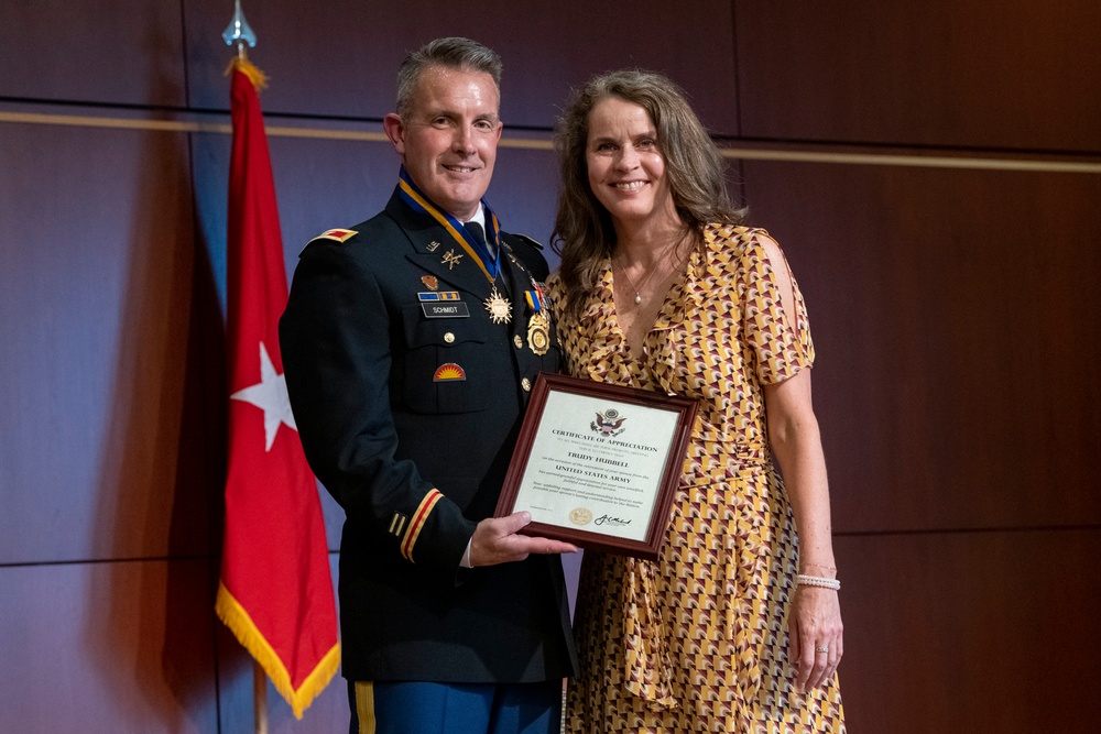 Retirement ceremony for Col. Stephen Schmidt