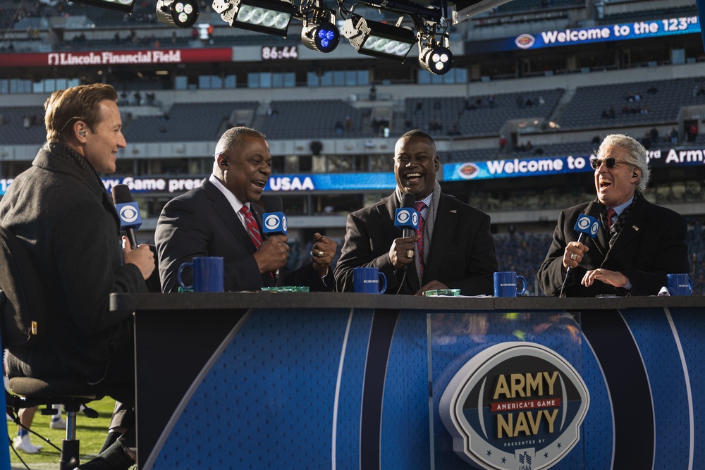 SECDEF Attends Annual Army-Navy Game