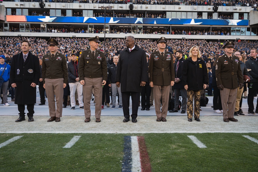 SECDEF Attends Annual Army-Navy Game