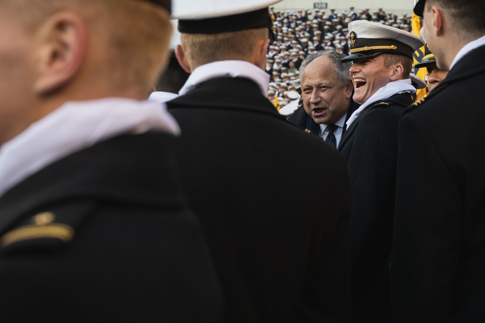 SECDEF Attends Annual Army-Navy Game