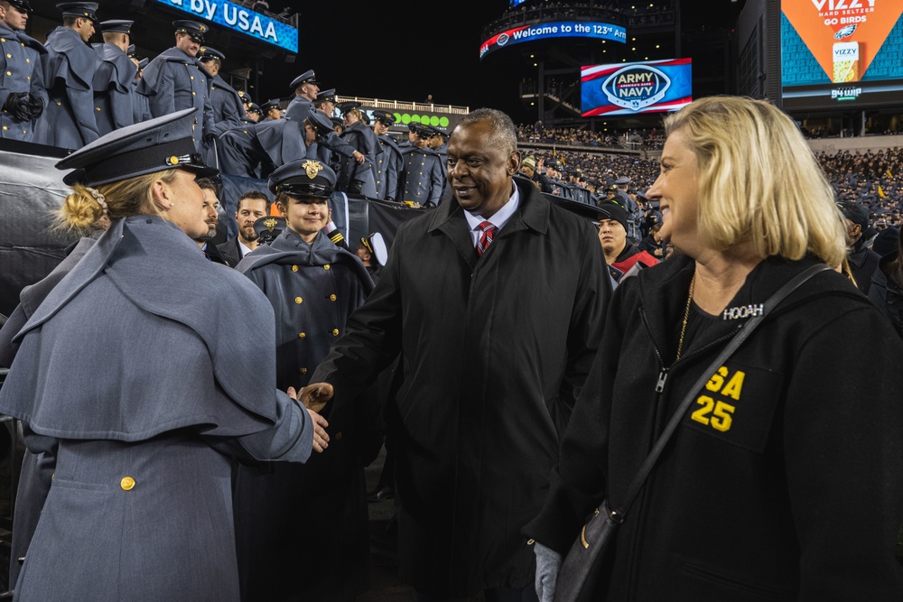 SECDEF Attends Annual Army-Navy Game