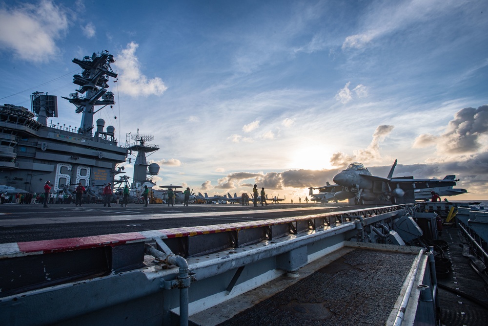 Nimitz Conducts Flight Operations