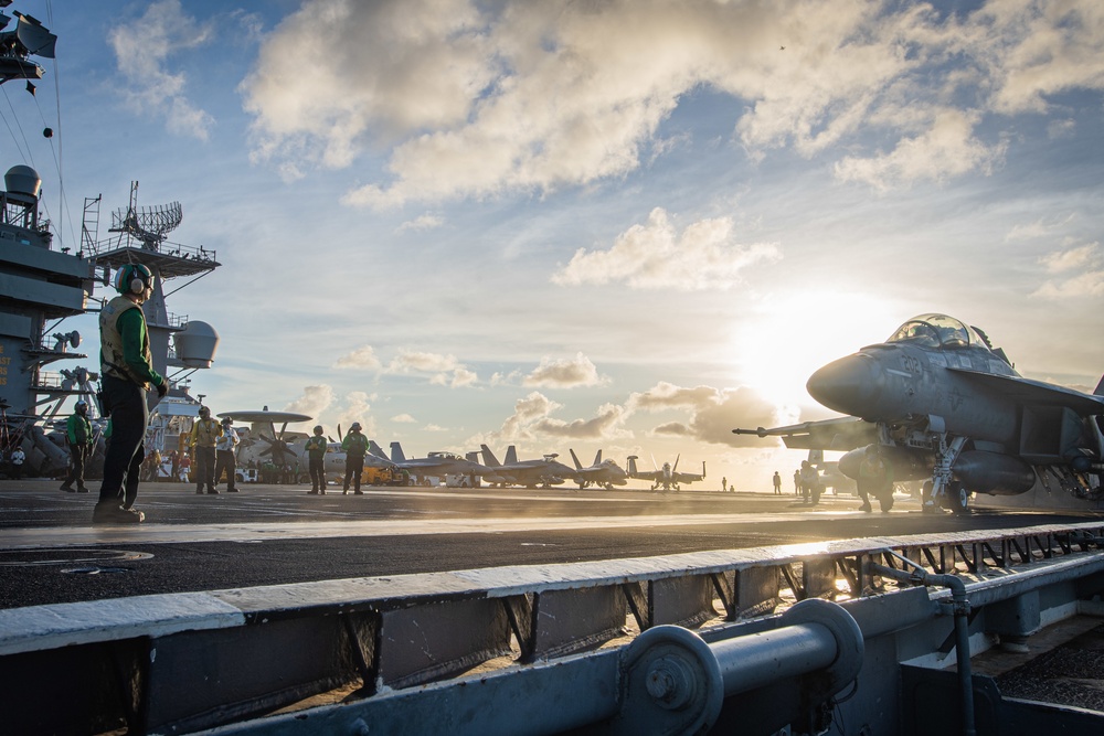 Nimitz Conducts Flight Operations