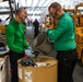 Sailors Discard Hydraulic Fuel