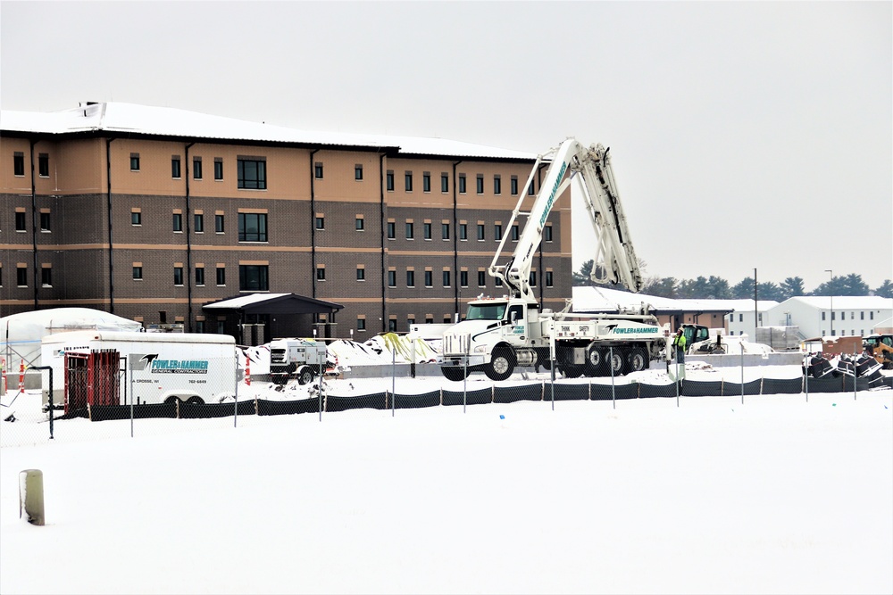 December 2022 construction operations of $11.96 million transient training brigade headquarters at Fort McCoy