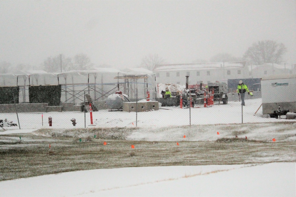 December 2022 construction operations of $11.96 million transient training brigade headquarters at Fort McCoy