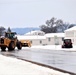 Snow-removal operations at Fort McCoy