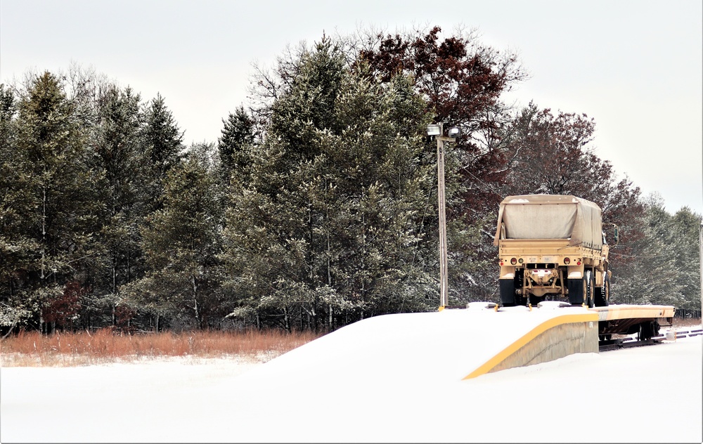 Unit Movement Officer Deployment Planning Course training site snow cover