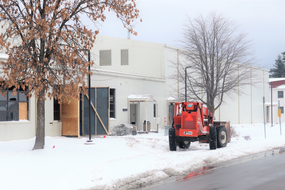 Renovation of Fort McCoy's Rumpel Fitness Center continues
