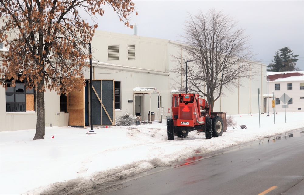 Renovation of Fort McCoy's Rumpel Fitness Center continues