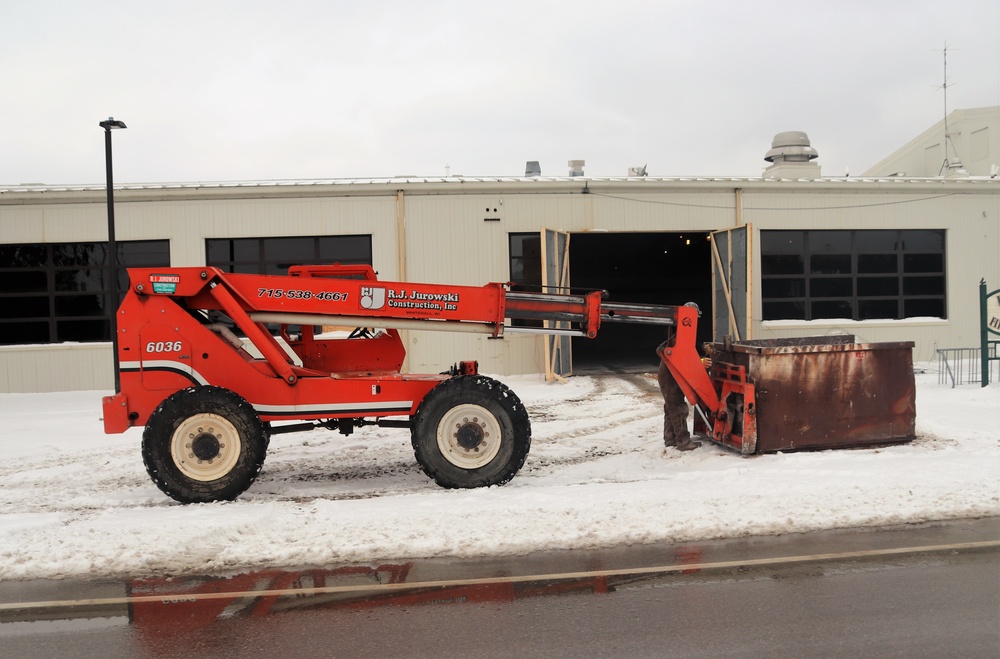 Renovation of Fort McCoy's Rumpel Fitness Center continues