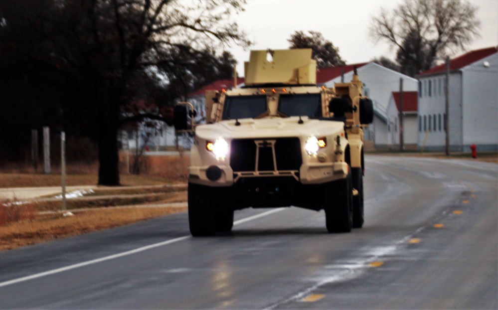 December 2022 JLTV training operations at Fort McCoy