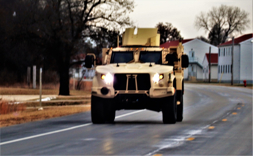 December 2022 JLTV training operations at Fort McCoy