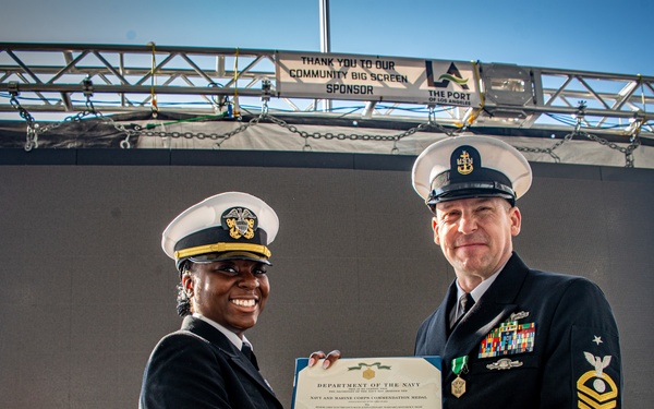 MSRON 11 Holds a Retirement Ceremony for EMCS Matthew P. Dean
