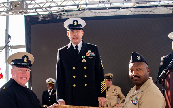 MSRON 11 Holds a Retirement Ceremony for EMCS Matthew P. Dean