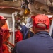 USS The Sullivans conduct general quarters training