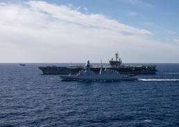 USS George H.W. Bush Conducts Photoex