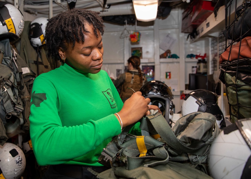 Daily Operations Aboard USS George H.W. Bush (CVN 77)