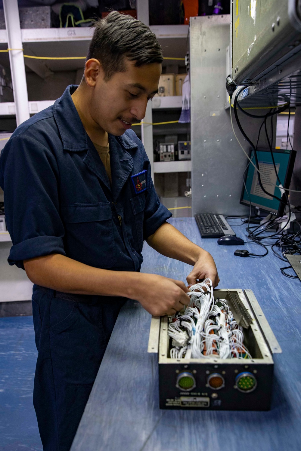 U.S. Daily Operations Aboard USS George H.W. Bush (CVN 77)