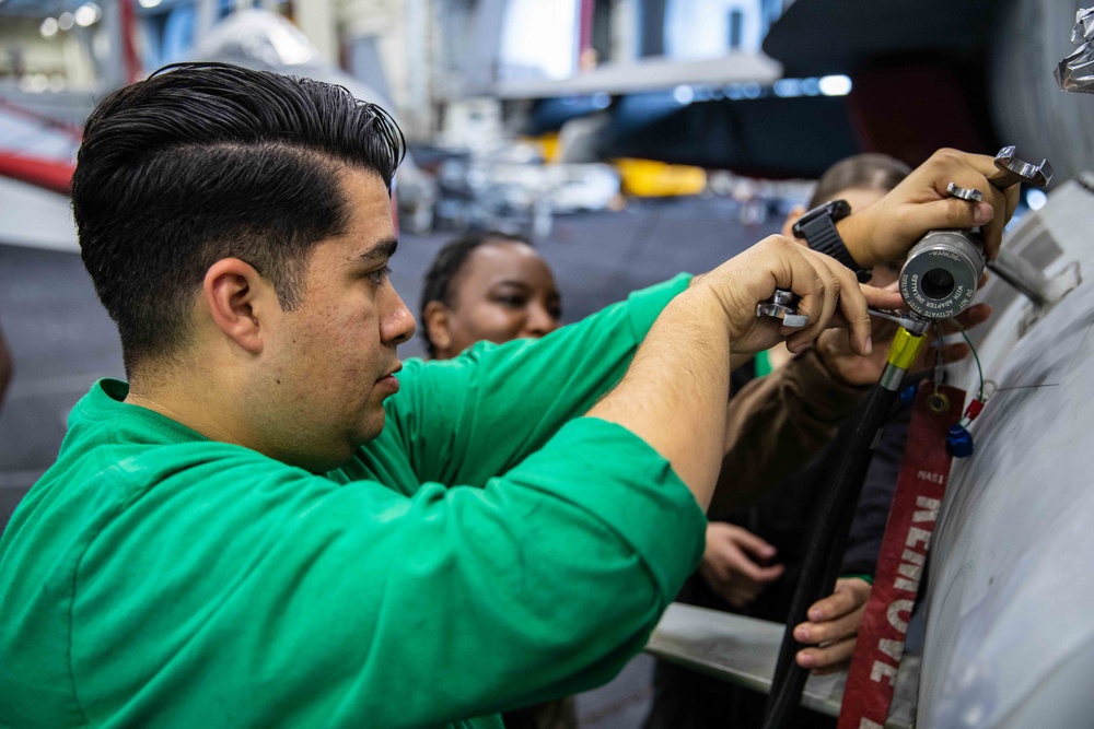 Daily Operations Onboard USS George H.W. Bush (CVN 77)