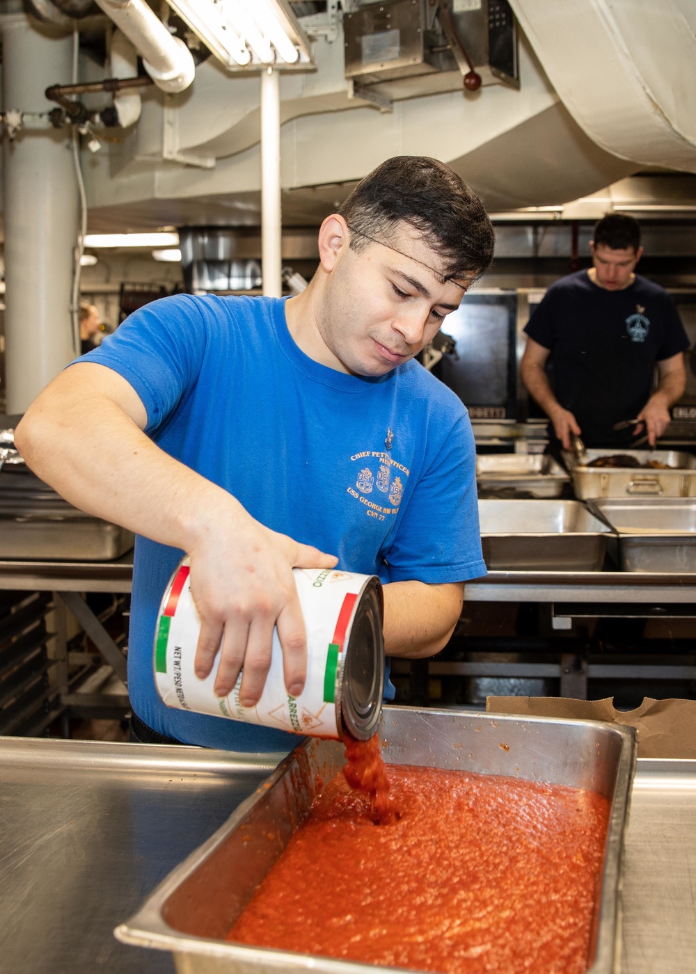 Daily Operations Aboard USS George H.W. Bush (CVN 77)