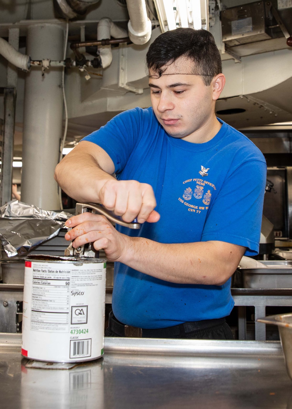 Daily Operations Aboard USS George H.W. Bush (CVN 77)