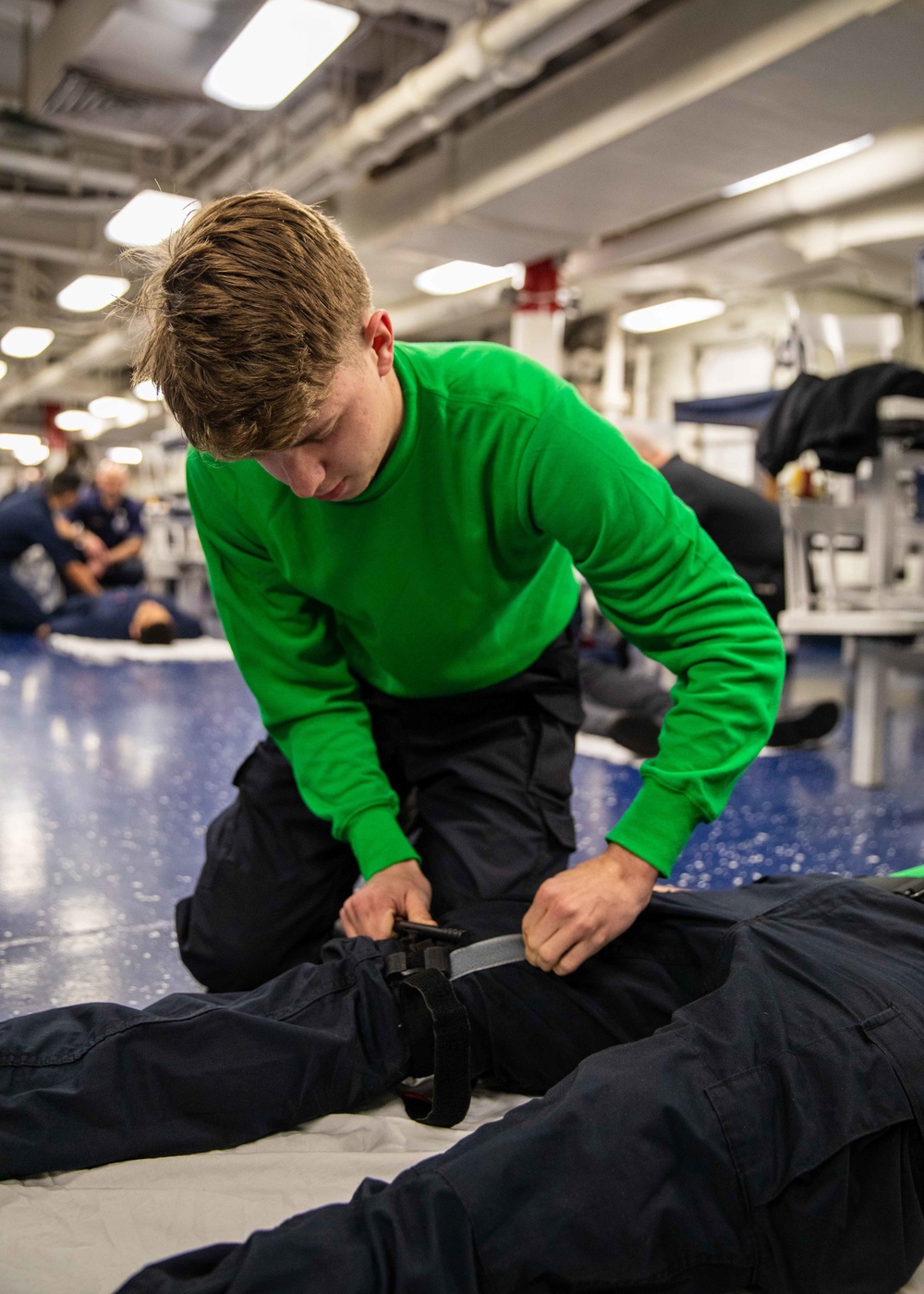 Daily Operations Aboard USS George H.W. Bush (CVN 77)