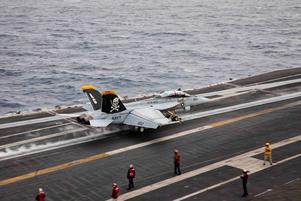 U.S. Daily Operations Aboard USS George H.W. Bush (CVN 77)