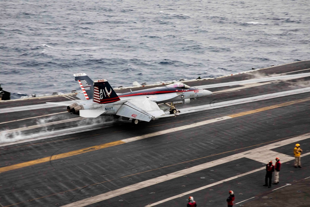 U.S. Daily Operations Aboard USS George H.W. Bush (CVN 77)