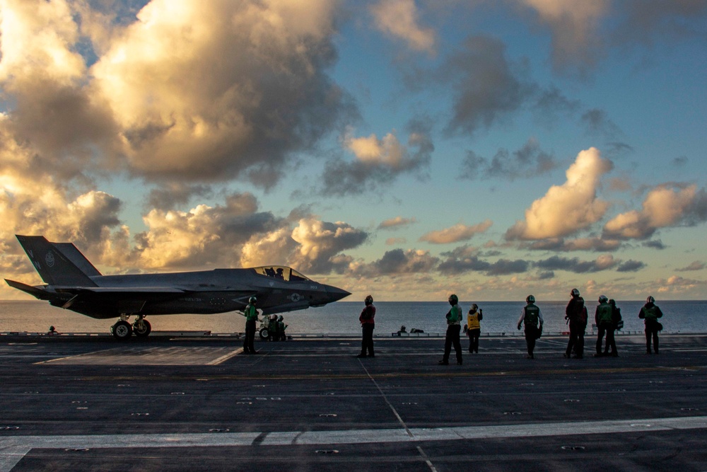 USS Abraham Lincoln conducts flight operations