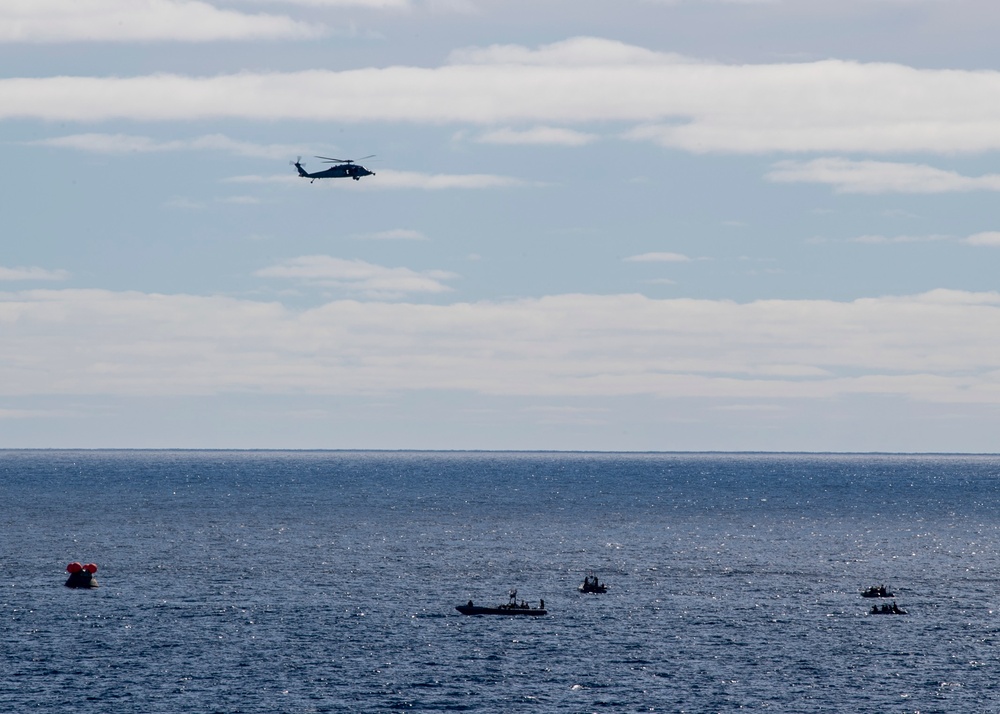 HSC-23 Assists with Recovery of NASA Orion Spacecraft