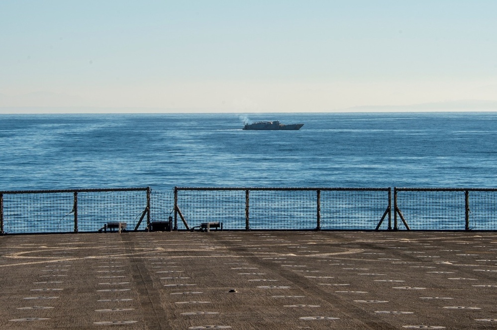 USS Harpers Ferry Participates in Steel Knight 23