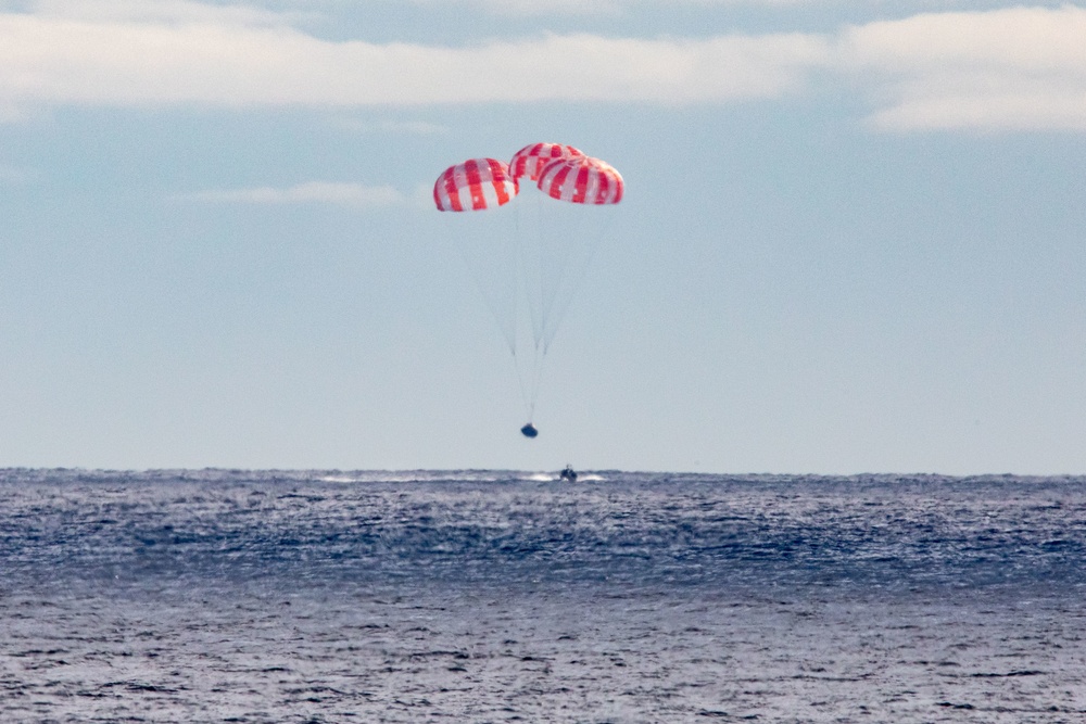 Artemis Splashdown