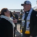 MCPON James Honea attends 123rd Army-Navy Football Game