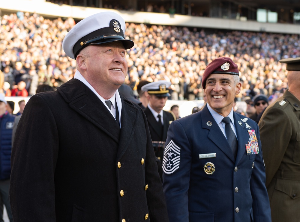 DVIDS - Images - MCPON James Honea attends 123rd Army-Navy Football ...