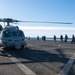 Embarked Media Boards MH-60S aboard USS Portland