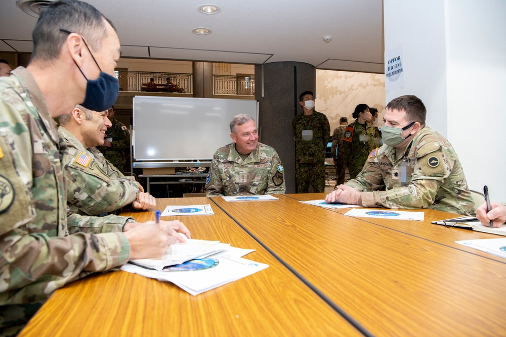 Lt. Gen. Ricky Rupp visits Camp Asaka during YS83