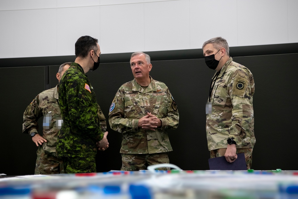 Lt. Gen. Ricky Rupp visits Camp Asaka during YS83