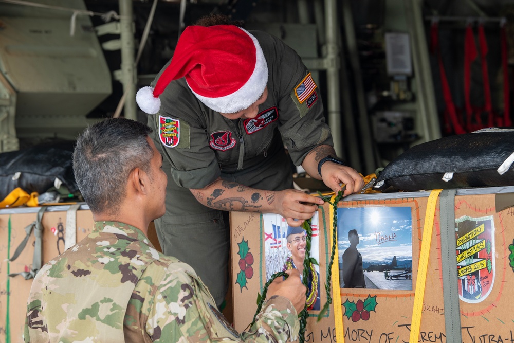 36th EAS members honor fallen Airman during Operation Christmas Drop