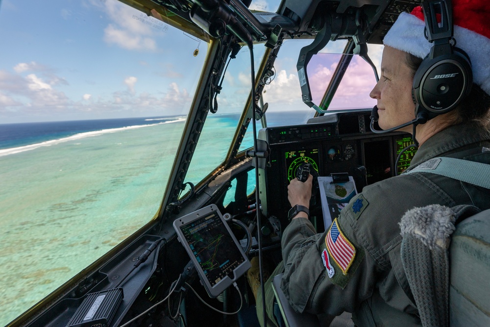 36th EAS members honor fallen Airman during Operation Christmas Drop